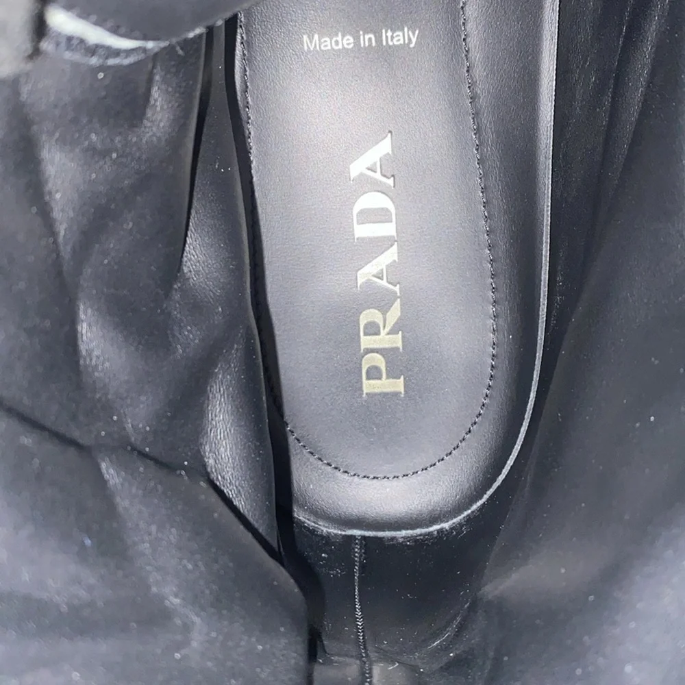 Prada men’s size 12 Boots in black - Picture 7 of 8